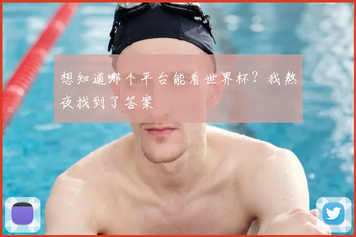 想知道哪个平台能看世界杯？我熬夜找到了答案